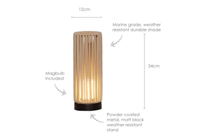 Tubetto Latte 34Cm Table Lamp
