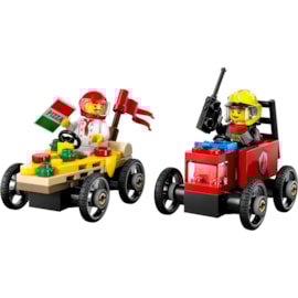 Lego® City Pizza vs. Fire Truck Race Car Pack Lego® City Pizza vs. Fire Truck Race Car Pack