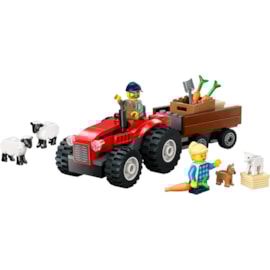 Lego® City Red Farm Tractor with Trailer & Sheep Lego® City Red Farm Tractor with Trailer & Sheep