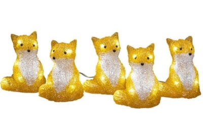 Acrylic Foxes Setx5 Led (6233-203EE)