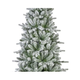 Killington Fir Frosted Christmas Tree Green/white 180cm Killington Fir Frosted Christmas Tree Green/white 180cm
