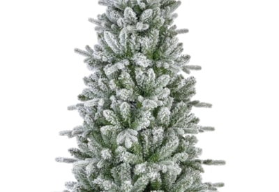 Killington Fir Frosted Christmas Tree Green/white 180cm Killington Fir Frosted Christmas Tree Green/white 180cm