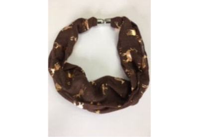 Magnetic Scarf Stag Brown/grey/burgundy Magnetic Scarf Stag Brown/grey/burgundy