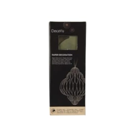 Tree Decoration Paper Onion Green Champagne Painted Edge Fsc 100% 20Cm Tree Decoration Paper Onion Green Champagne Painted Edge Fsc 100% 20Cm