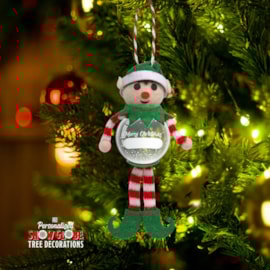 History & Heraldry Personalised Snow Globe Tree Dec Elf Blank History & Heraldry Personalised Snow Globe Tree Dec Elf Blank