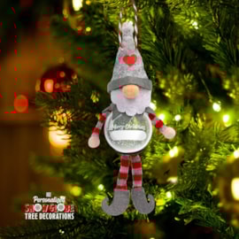 History & Heraldry Personalised Snow Globe Tree Dec Gnome Blank History & Heraldry Personalised Snow Globe Tree Dec Gnome Blank