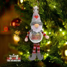 History & Heraldry Personalised Snow Globe Tree Dec Charlotte History & Heraldry Personalised Snow Globe Tree Dec Charlotte