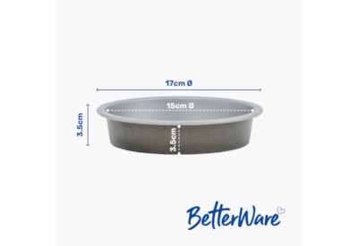 Betterware Air Fry Deep Round Dish 15cm Betterware Air Fry Deep Round Dish 15cm