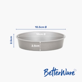 Wham Betterware Air Fry Round Dish Set 4