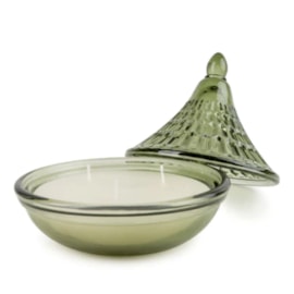 13Cm Glass Tagine Candle Bukhara