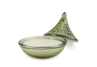 13Cm Glass Tagine Candle Bukhara