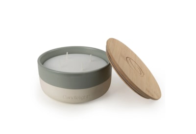 4 Wick Ceramic Candle Blue Reactive Glaze 4 Wick Ceramic Candle Blue Reactive Glaze