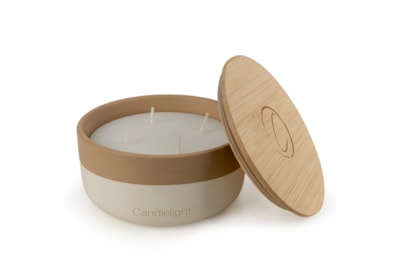 4 Wick Candle Taupe Reactive Glaze - 5%