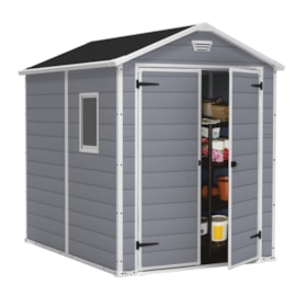 Keter Manor Shed 6X8Ft Grey Keter Manor Shed 6X8Ft Grey