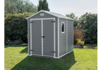 Keter Manor Shed 6X8Ft Grey Keter Manor Shed 6X8Ft Grey