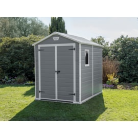 Keter Manor Shed  6X8Ft Grey