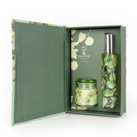 Room Spray & Candle Jar Gift Set Mint Leaf & Eucalyptus Room Spray & Candle Jar Gift Set Mint Leaf & Eucalyptus