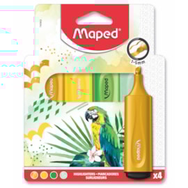 Maped Glitter Highlighters 4's Maped Glitter Highlighters 4's