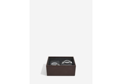 Stackers Mens Set Of 2 Watch & Cufflink Stackers Brown Stackers Mens Set Of 2 Watch & Cufflink Stackers Brown