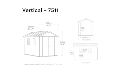 Keter Newton 2.0 Shed Grey 7511