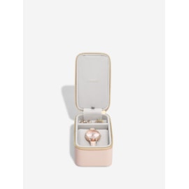 Stackers Travel Jewellery & Watch Box Blush Pink