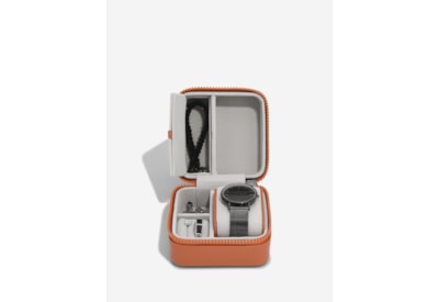 Stackers Travel Jewellery & Watch Box Orange