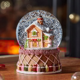 Three Kings Gingerbread Snow Sphere 6cm Three Kings Gingerbread Snow Sphere 6cm