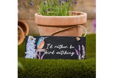 Bird Slate Plaque 4 asst Bird Slate Plaque 4 asst