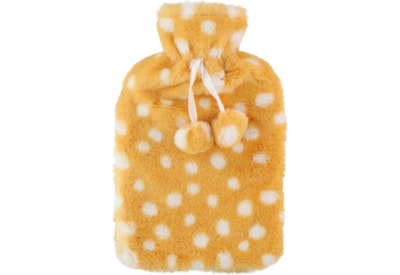 Hot Water Bottle Spotted Plush 2lt Hot Water Bottle Spotted Plush 2lt