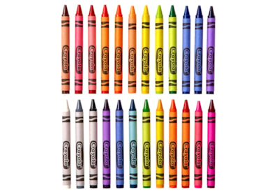 Crayola 24 Assorted Crayons (02.0024)