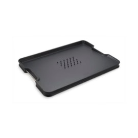 Joseph Joseph Cut&carve Plus Chopping Board Blk Large Joseph Joseph Cut&carve Plus Chopping Board Blk Large