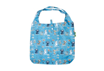 Eco Chic Blue Whimsy Dogs Shopper Eco Chic Blue Whimsy Dogs Shopper