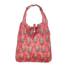 Eco Chic Red Highland Shopper (A26RD)
