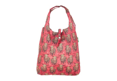 Eco Chic Red Highland Shopper (A26RD)