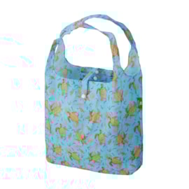 Eco Chic Blue Sea Turtles Shopper