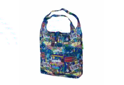 Eco Chic Navy Great Britain Shopper