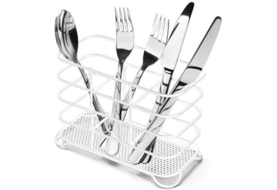 Addis Wire Cutlery Holder White Addis Wire Cutlery Holder White