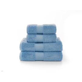 Deyongs Bliss Pima Bath Sheet Cobalt Deyongs Bliss Pima Bath Sheet Cobalt