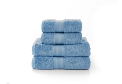 Deyongs Bliss Pima Bath Sheet Cobalt Deyongs Bliss Pima Bath Sheet Cobalt