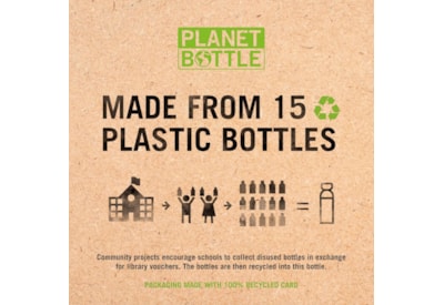 Built Recycled Bottle Green 500ml Built Recycled Bottle Green 500ml