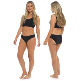 Rjm Ladies Period Midi Fit Briefs Black Rjm Ladies Period Midi Fit Briefs Black