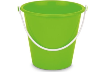 Round Plastic Bucket Bright Colours 18cm (BU1142)