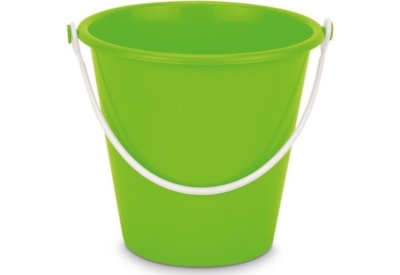 Round Plastic Bucket Bright Colours 18cm Round Plastic Bucket Bright Colours 18cm