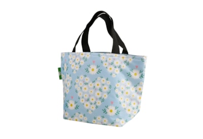Eco Chic Blue Daisy Hearts Lunch Bag Eco Chic Blue Daisy Hearts Lunch Bag