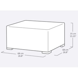 Keter California 4 Seater Double Lounge Set Plus Footstool - Graphite Keter California 4 Seater Double Lounge Set Plus Footstool - Graphite