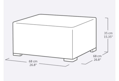 Keter California 4 Seater Double Lounge Set Plus Footstool - Graphite Keter California 4 Seater Double Lounge Set Plus Footstool - Graphite