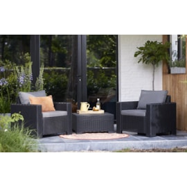 Keter California Balcony Set Graphite