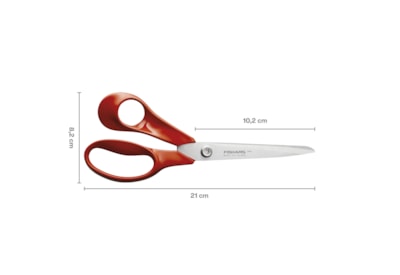 Fiskars Left Handed General Purpose Scissors 21cm