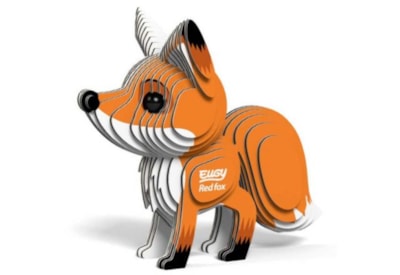 Eugy Red Fox  3D Craft Set