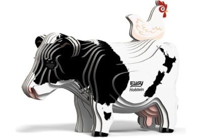 Eugy Holstein Friesian Cow 3d Craft Set